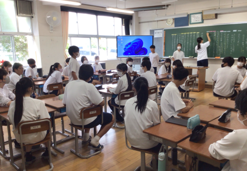 令和７年５月21日（水）　２年生 体育大会を振り返って　～百折不撓の精神を学ぶ～